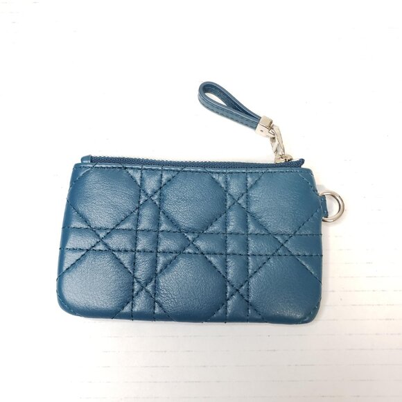 Christian Dior Lambskin Pouch, Coin Purse, Card Mini Wallet lux-227-091725 - Picture 3 of 10